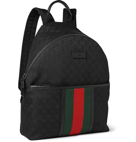 black Gucci backpack for men